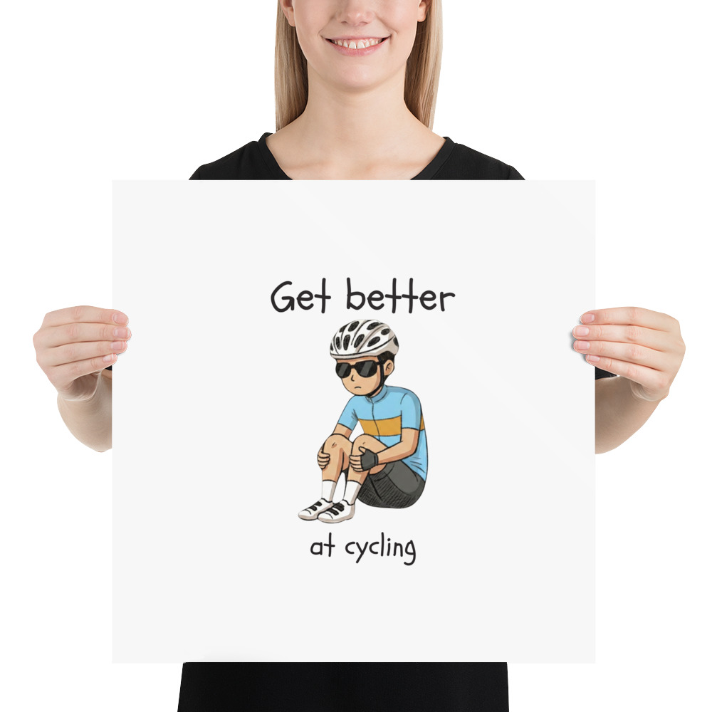 Funny Poster for Bike Riders