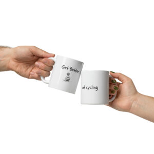 Sarcastic Sympathy Coffee Mug for Road Cyclist 15oz