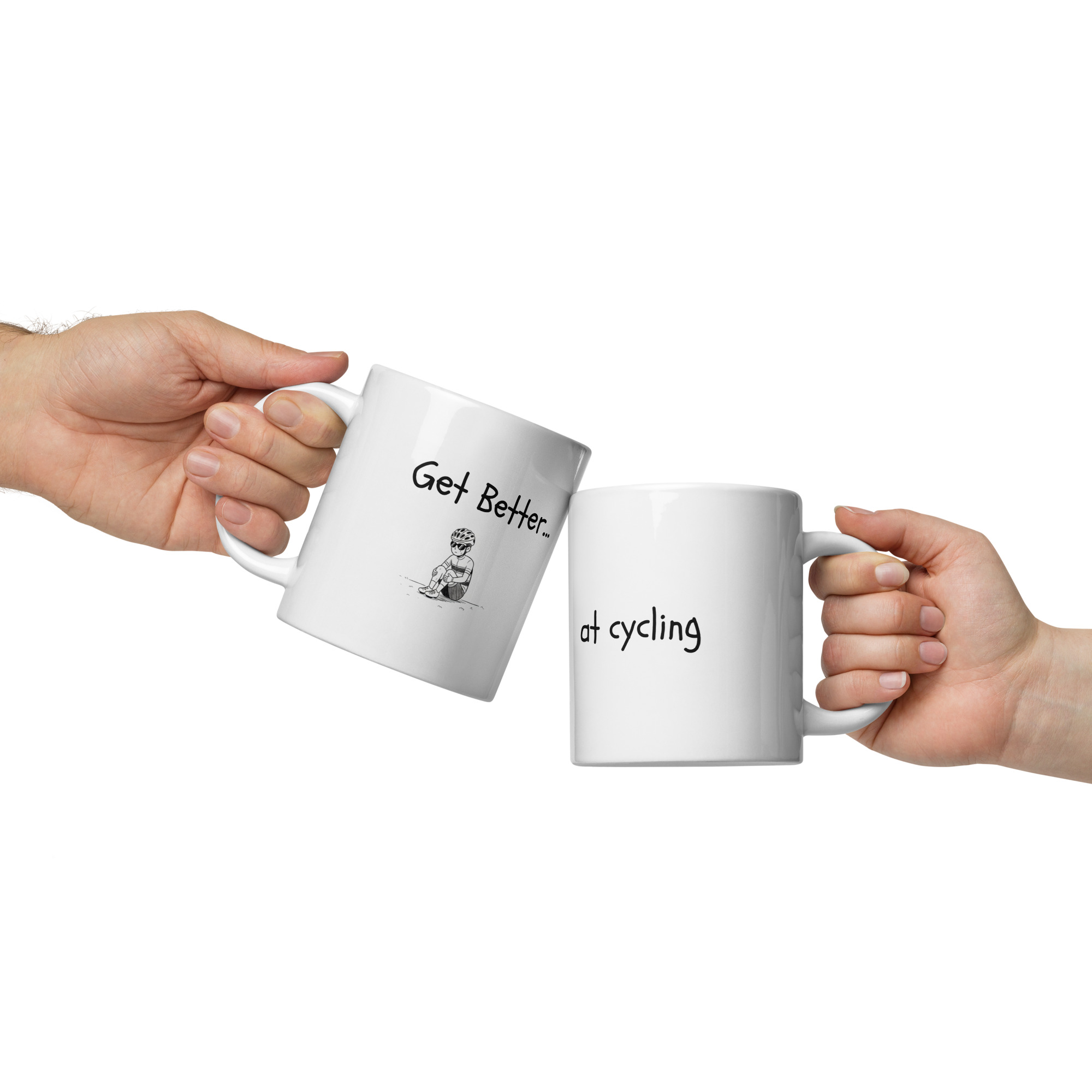 Sarcastic Sympathy Coffee Mug for Road Cyclist 15oz - Image 3